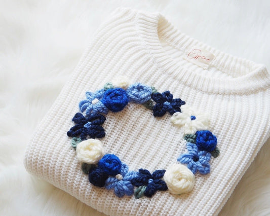 Modèle Lettre bouquet (0-6 ans)