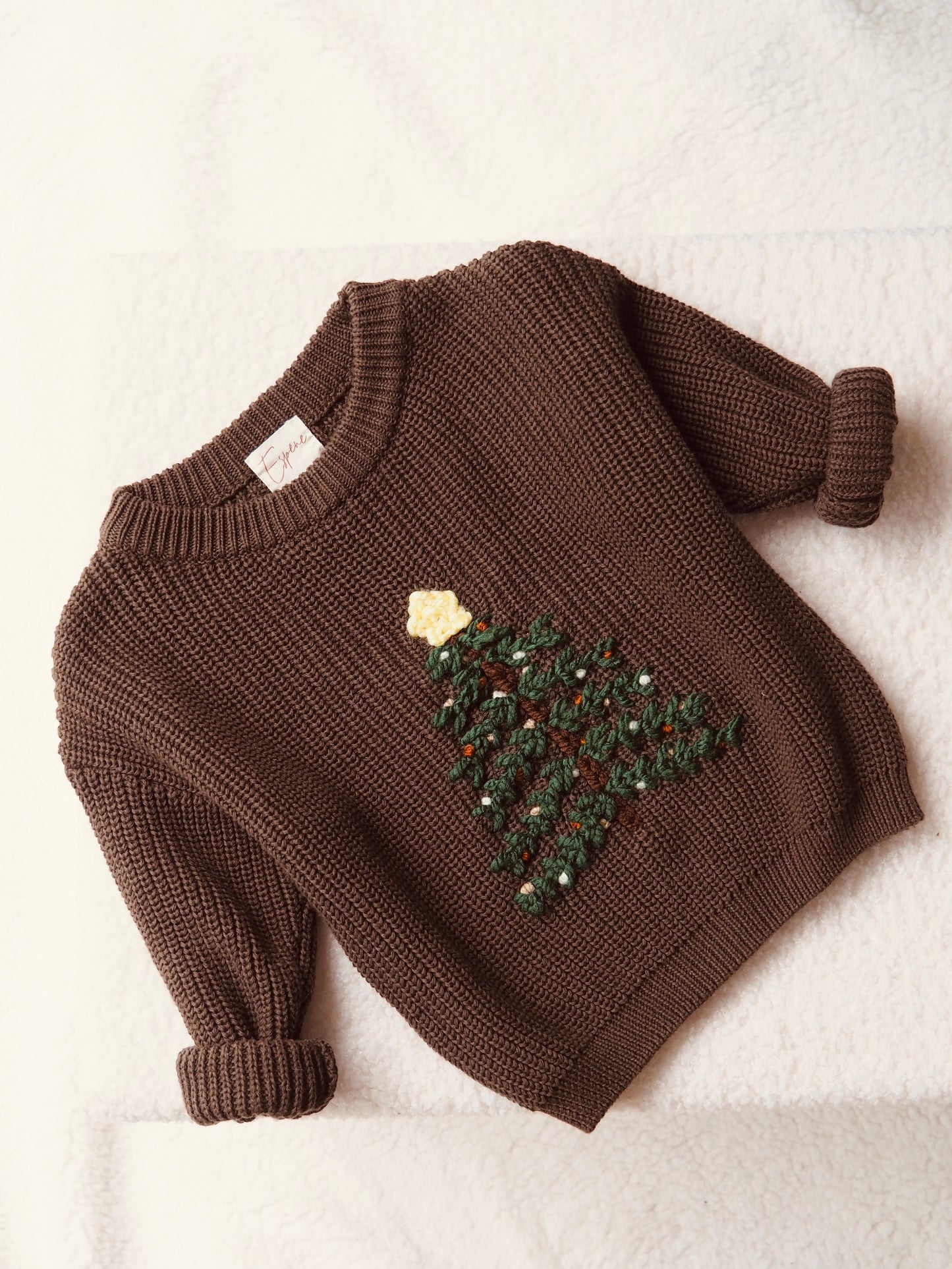 Modèle Mon beau sapin (0-24 mois) (barboteuse)