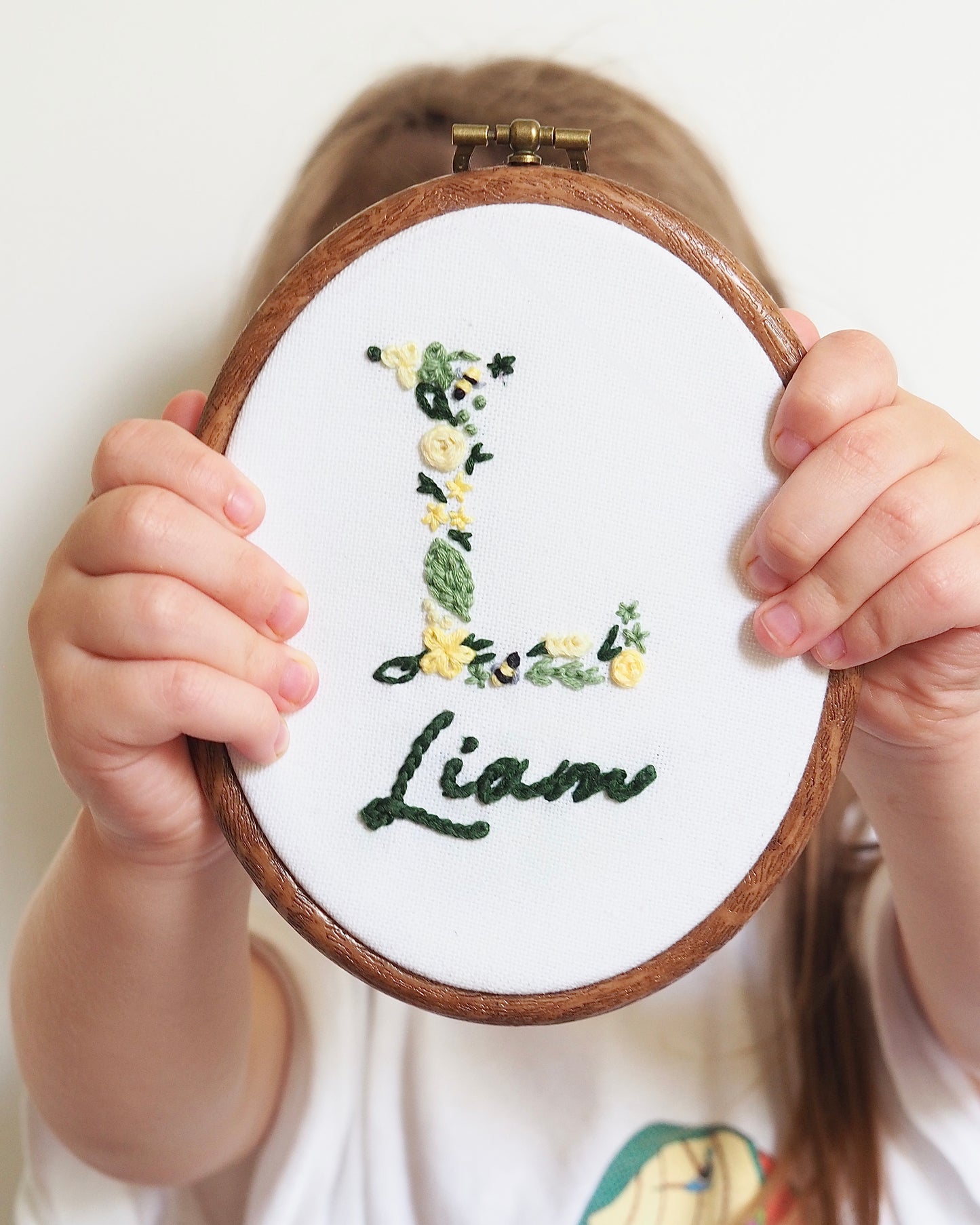 Tambourin lettre et prénom