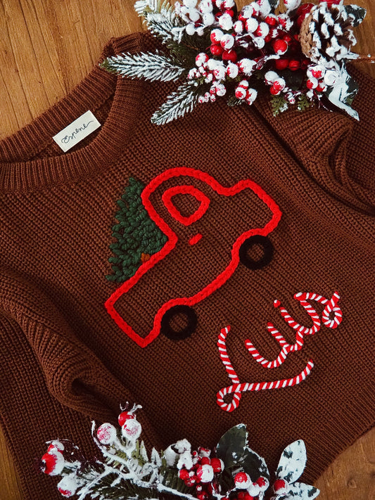 Modèle En route pour Noël (0-6 ans)