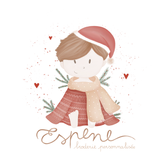 Tambourin lettre - Édition Noël