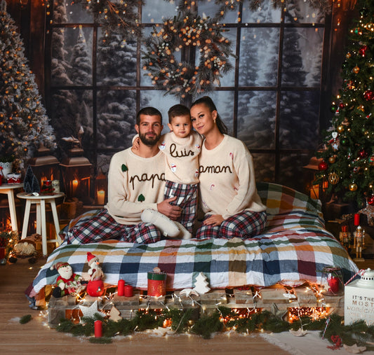 Modèle prénom/texte (0-6 ans) - Edition Noël